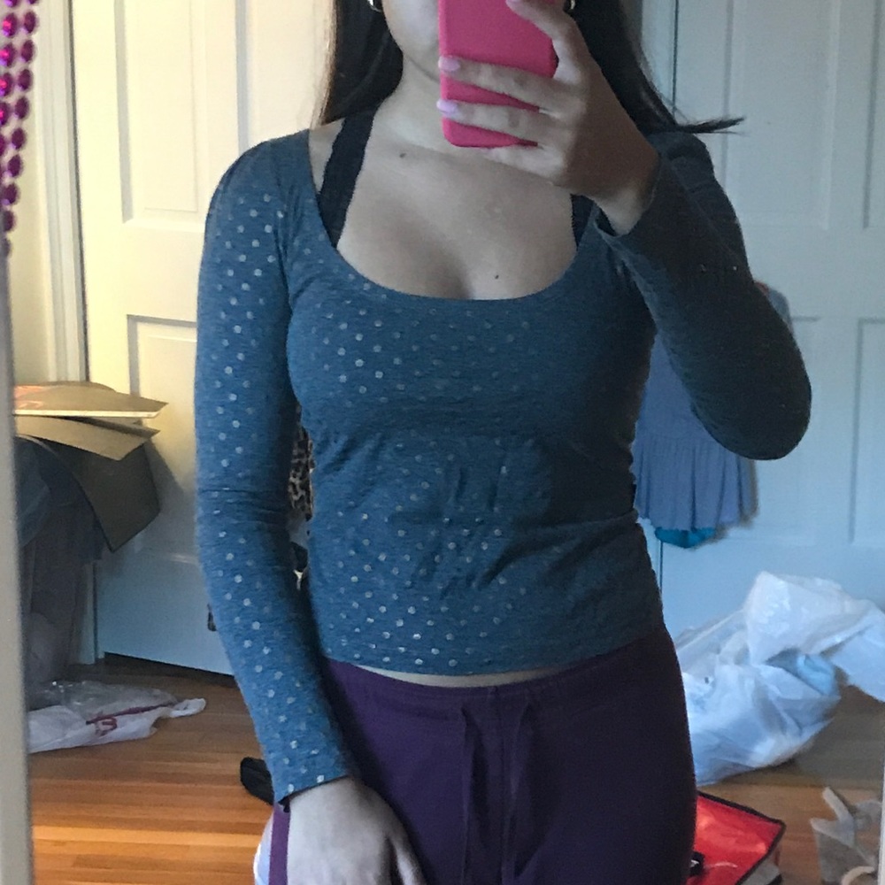 Grey Moschino Top